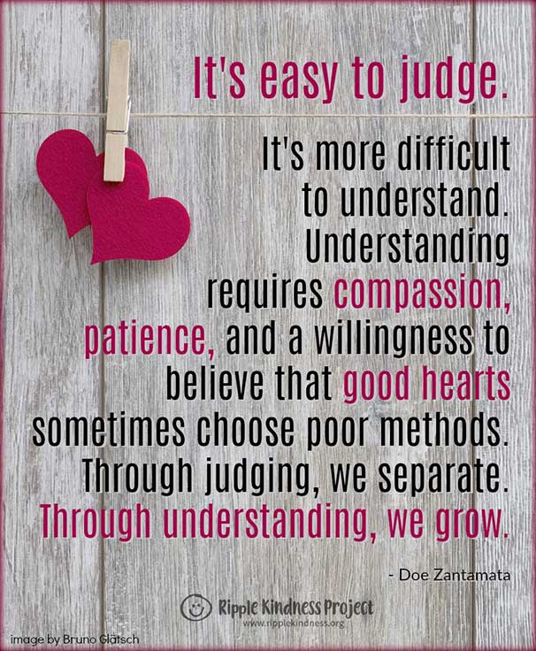 Its Easy To Judge