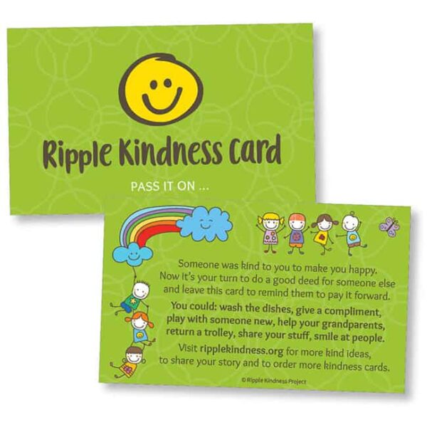 Ripple Kindness Cards For Children