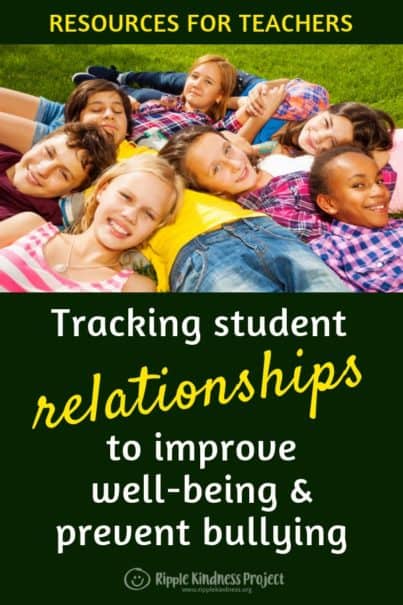 Tracking Relationships Between Students To Prevent Bullying & Improve Wellbeing