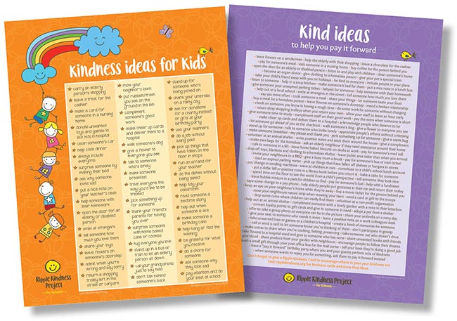 Free Kindness Posters By Ripple Kindness Project