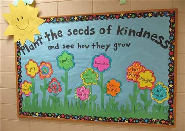 Plant The Seeds Of Kindness Bulletin Board By Central Bucks High School South