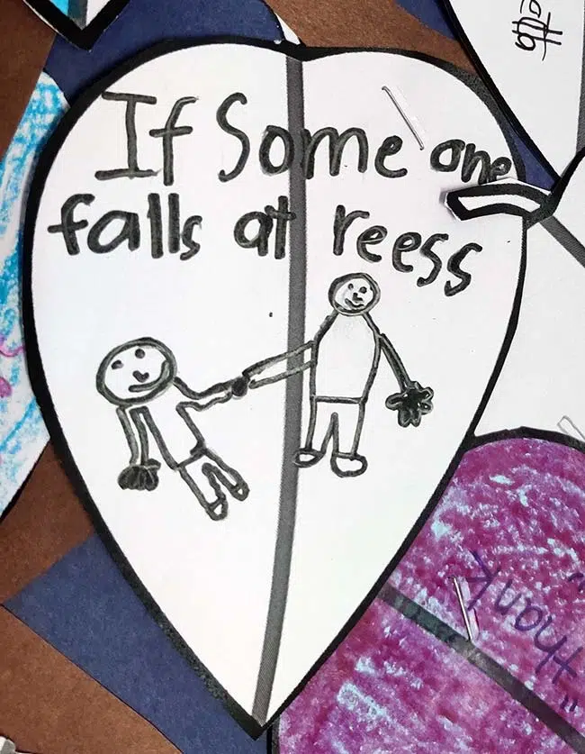 56 Kindness Tree Bulletin Board Ideas For A School Project 8 Donges Bay Elementary Leaf2.Jpg