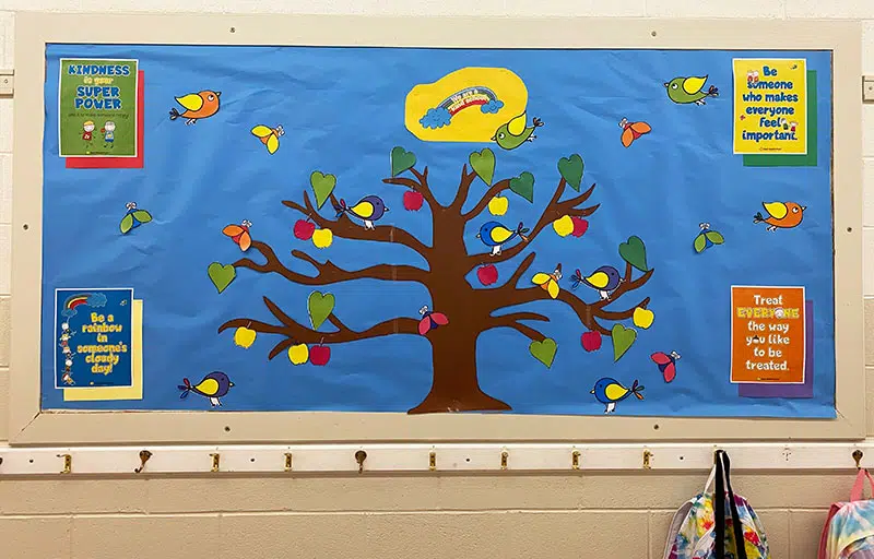 Uplifting Kindness Bulletin Board Ideas For A Better Classroom Community 75 Kindness Tree By Ripple Kindness Project Submitted By Kaelene Scow.jpg