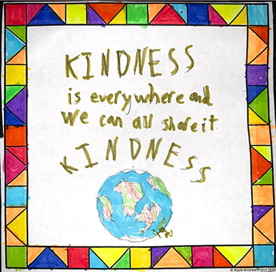 Kindness Quilt Patch By Karen Caswell Coomera Rivers State School
