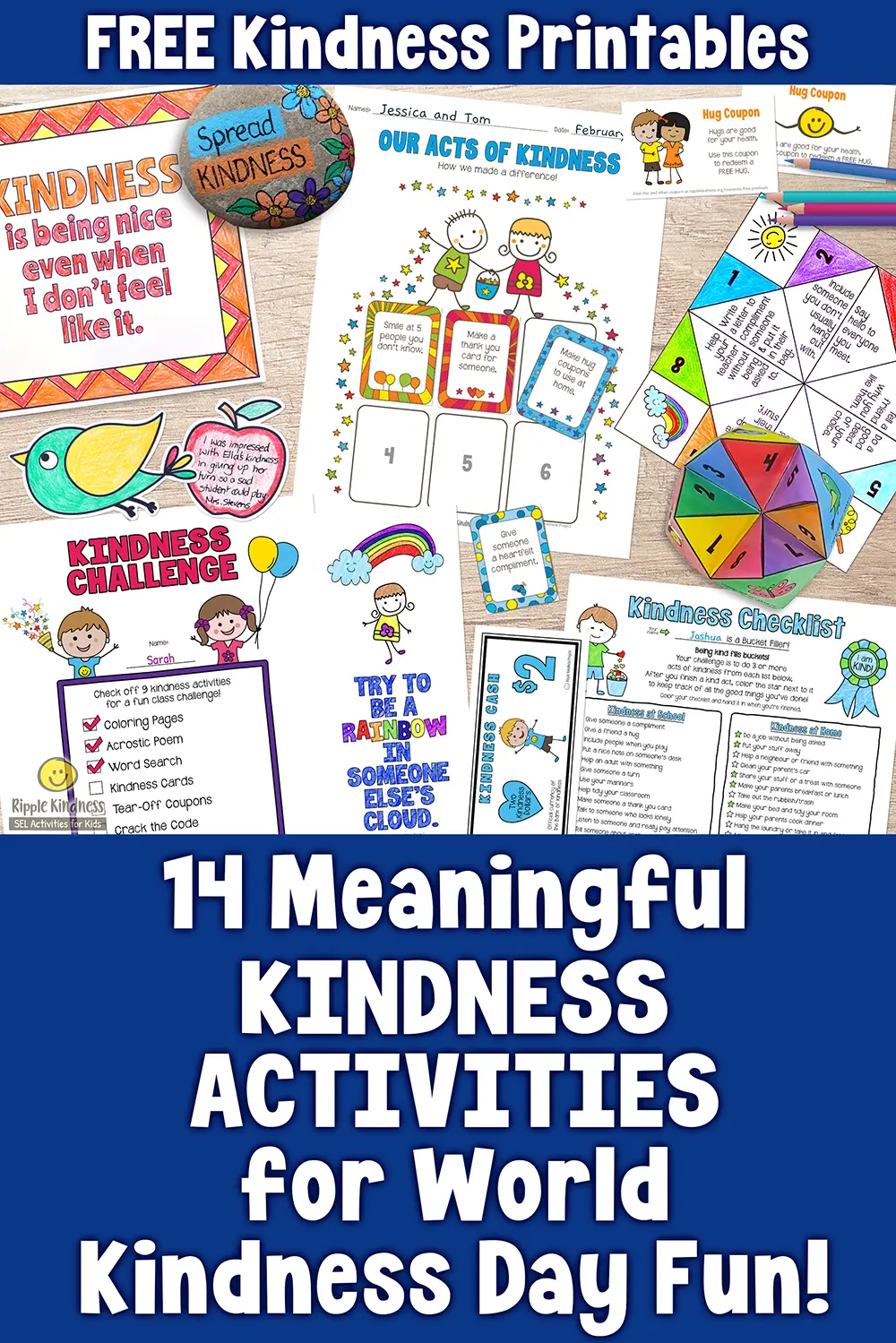 14-Engaging-Kindness-Activities-To-Build-Connection-And-Community Easy And Impactful Kindness Activities For Elementary Students To Participate In Random Acts Of Kindness Day.