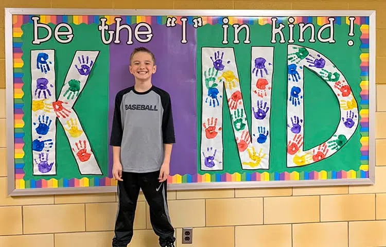 Be The I In Kind Bulletin Board By Crab Orchard School