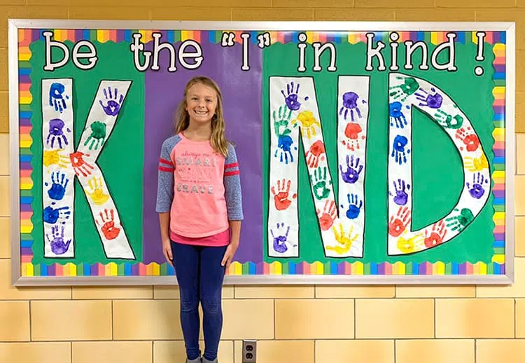 Be The I In Kind Bulletin Board By Crab Orchard School