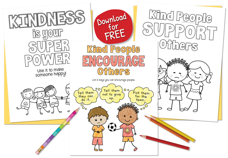 Free Kindness Coloring Pages To Download For Kids To Color. Great Activity For Random Acts Of Kindness Day By Ripple Kindness Sel Activities.