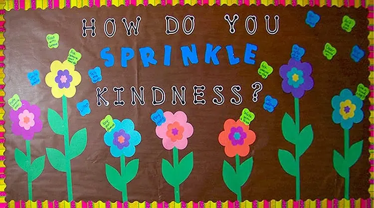Uplifting Kindness Bulletin Board Ideas For A Better Classroom Community 43 How Do You Sprinkle Kindness Bulletin Board