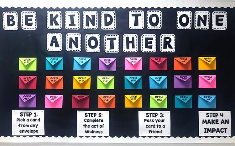 Uplifting Kindness Bulletin Board Ideas For A Better Classroom Community 25 Be Kind To One Another Bulletin Board By Euroamerian School Of Monterrey