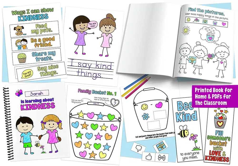 Learn To Be Kindness Workbooks For Prek-1St Grade. Resources For The Classroom And Homeschoolers.