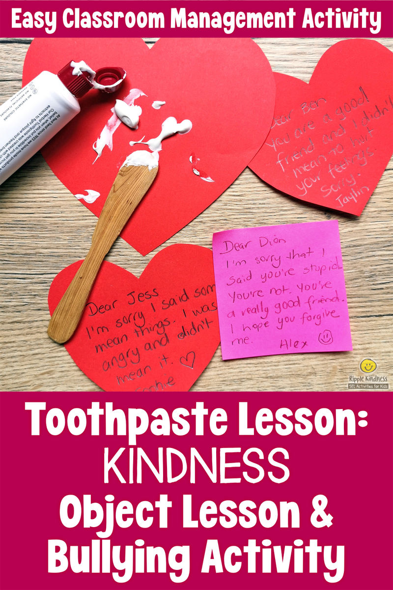 The Toothpaste Life Lesson For Children Show How Hurtful Words Scar Hearts.