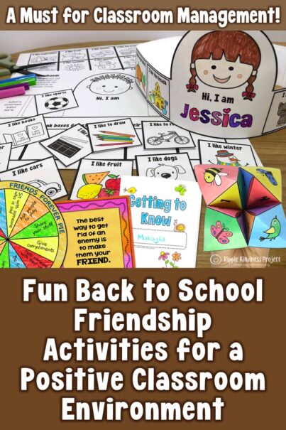 The Best Friendship Activities For A Positive Classroom Environment
