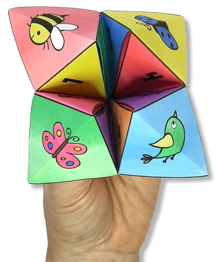 Fun Kindness Fortune Teller Game For Elementary Students.