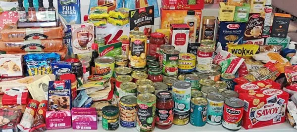 Food Donations For Homeless Care Packs.