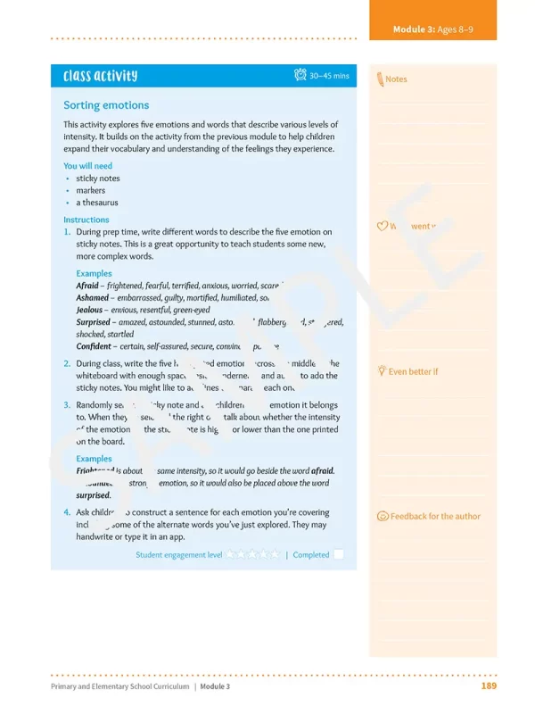 3Rd Grade - Social-Emotional Learning Curriculum - Image 11