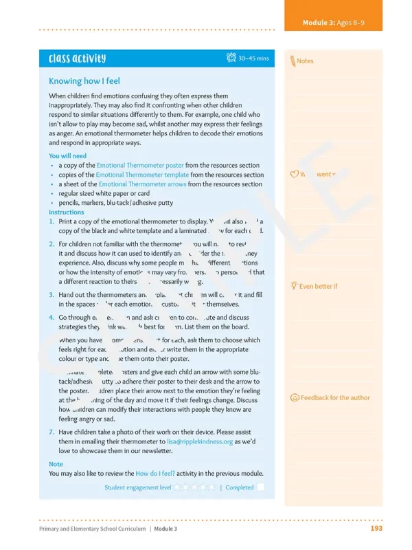 3Rd Grade - Social-Emotional Learning Curriculum - Image 10