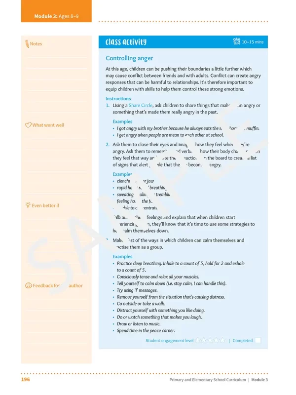 3Rd Grade - Social-Emotional Learning Curriculum - Image 9