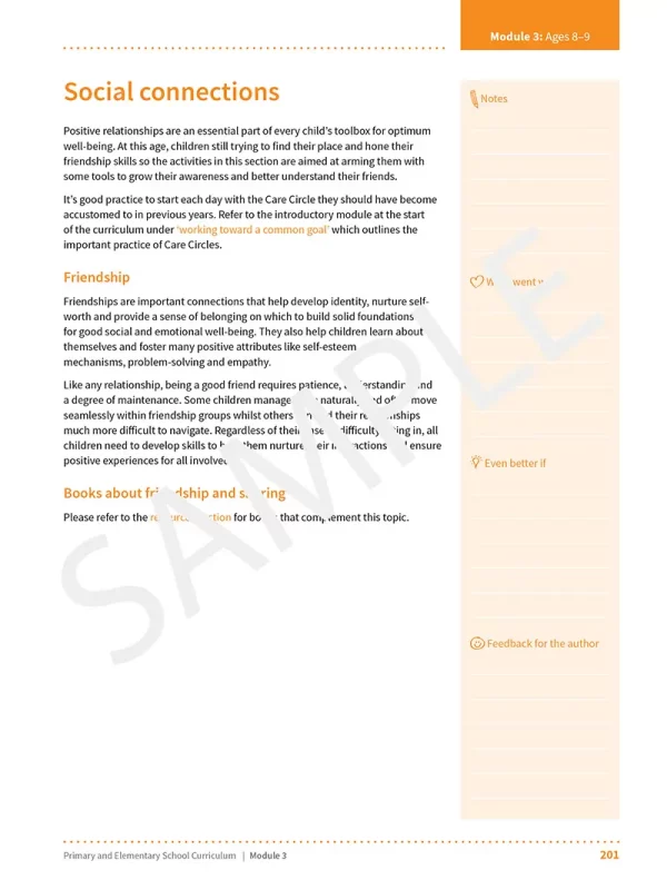 3Rd Grade - Social-Emotional Learning Curriculum - Image 8